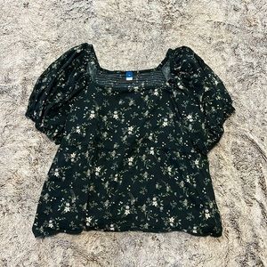 Old Navy Puff Sleeve Blouse